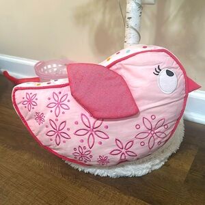 Authentic JK kids J. Khaki designs kids Bird Pillow